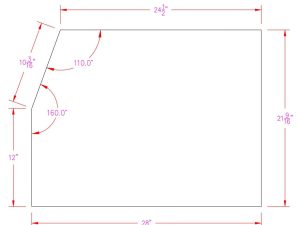 C-Body Passenger Door Glass