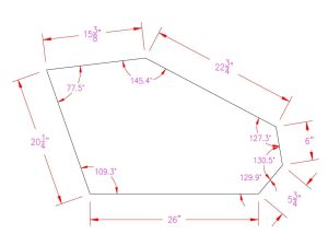 TPS Van Passenger Door Glass