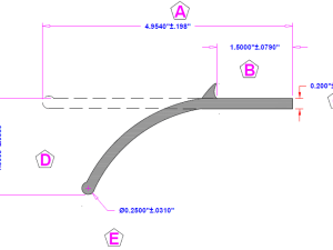 Fender rubber (Per foot)