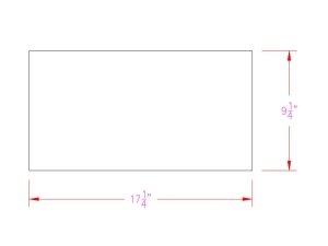 C-Body Messenger Door Glass