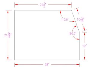 XOS Driver Door Glass
